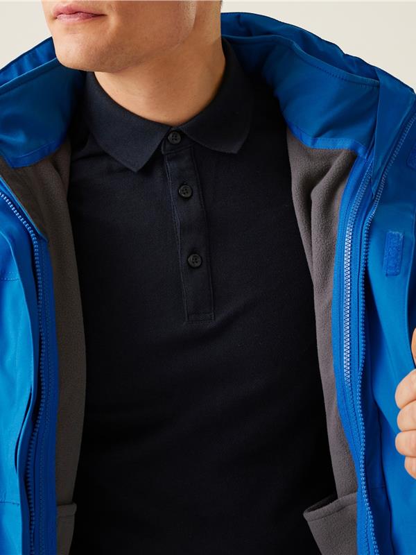 Regatta Professional Kingsley Stretch 3in1 Jacket Adult in Oxford Blue/Oxford Blue