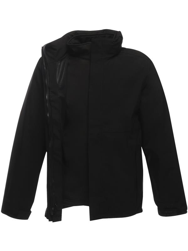 Regatta Professional Kingsley Stretch 3in1 Jacket Adult in Black/Black