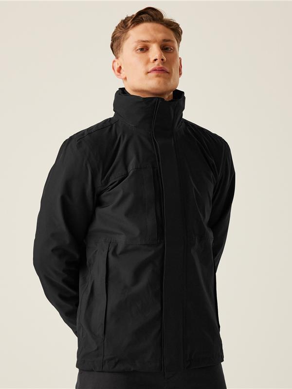 Regatta Professional Kingsley Stretch 3in1 Jacket Adult in Black/Black