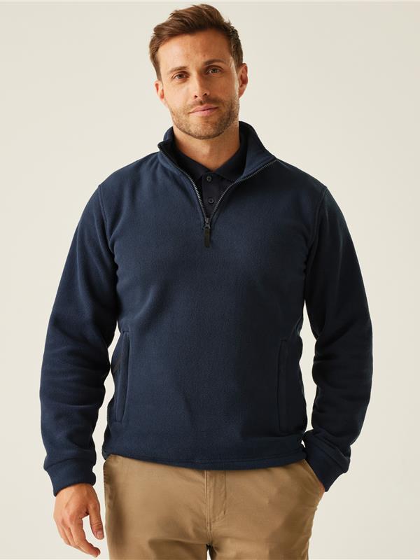 Regatta Professional Thor 250 Quarter Zip Fleece Adult in Dark Navy