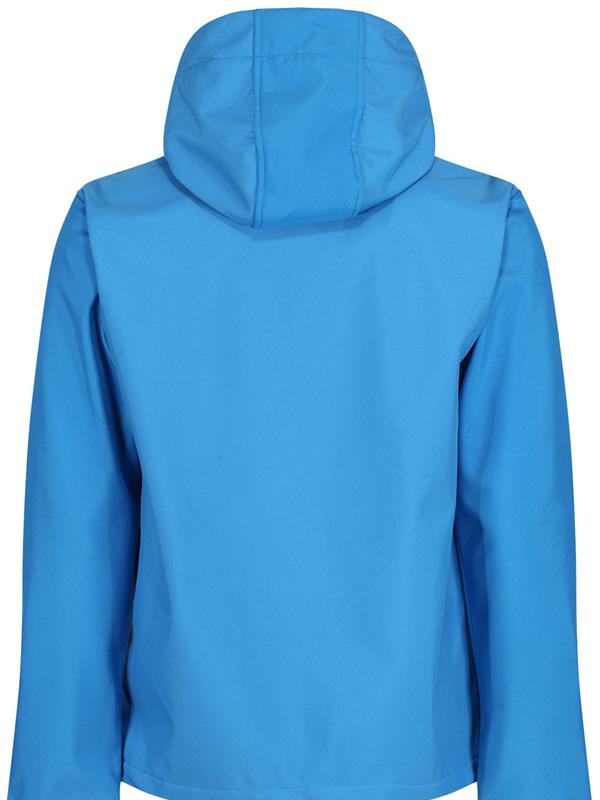 Regatta Professional Venturer 300 3 Layer Hooded Softshell FZ Adult in French Blue/Navy