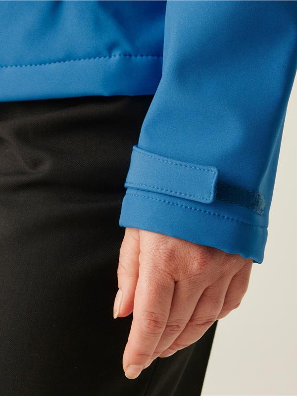 Regatta Professional Venturer 300 3 Layer Hooded Softshell FZ Ladies in French Blue/Navy