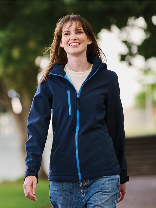 Regatta Professional Venturer 300 3 Layer Hooded Softshell FZ Ladies