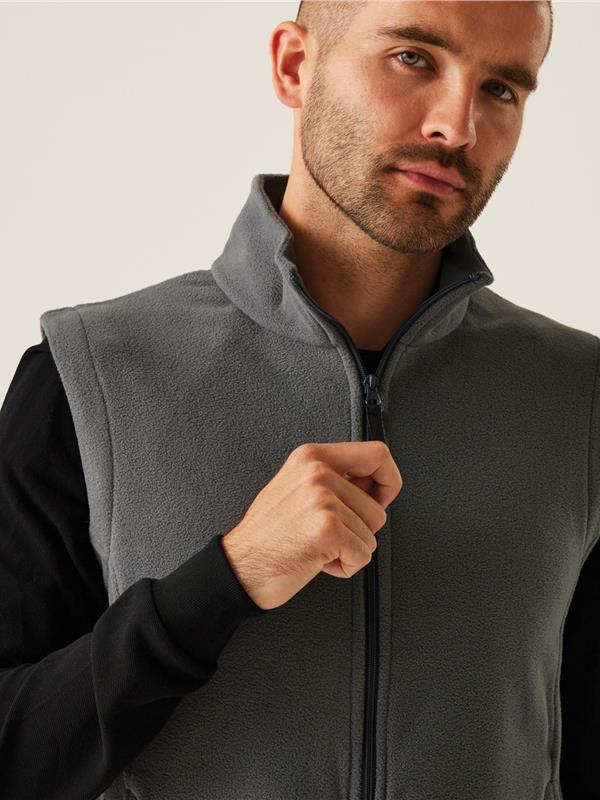Regatta Professional Micro 210 Fleece Bodywarmer Adult in Seal Grey