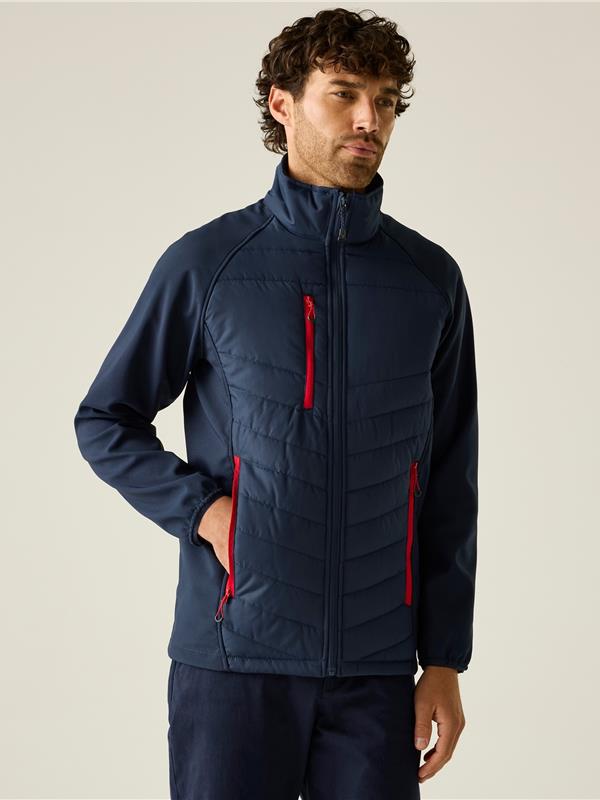 Regatta Professional Pro Universal Hybrid Jacket Adult in Navy/Classic Red