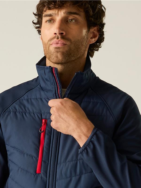 Regatta Professional Pro Universal Hybrid Jacket Adult in Navy/Classic Red