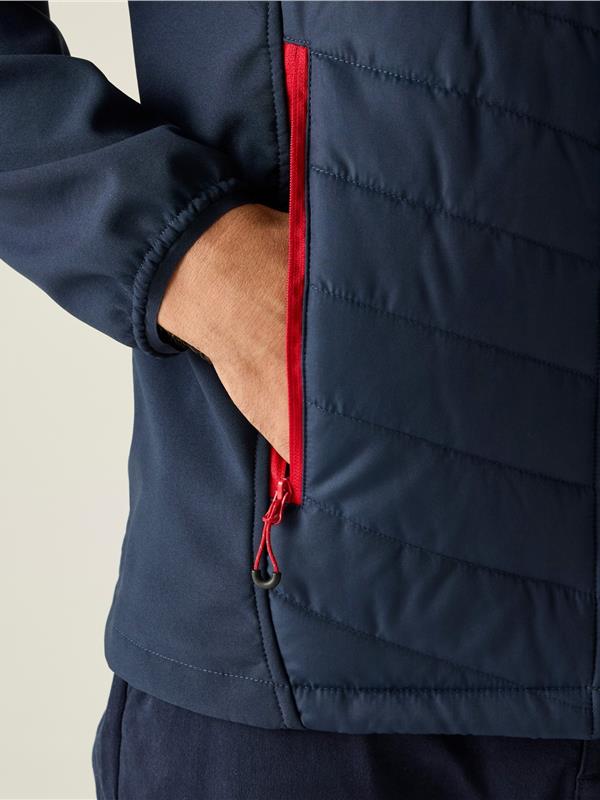Regatta Professional Pro Universal Hybrid Jacket Adult in Navy/Classic Red