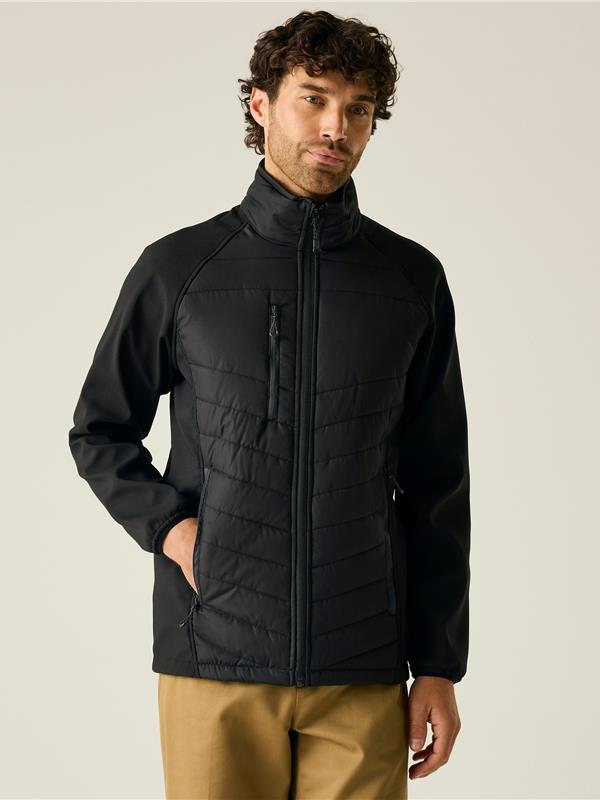 Regatta Professional Pro Universal Hybrid Jacket Adult in Black/Ash