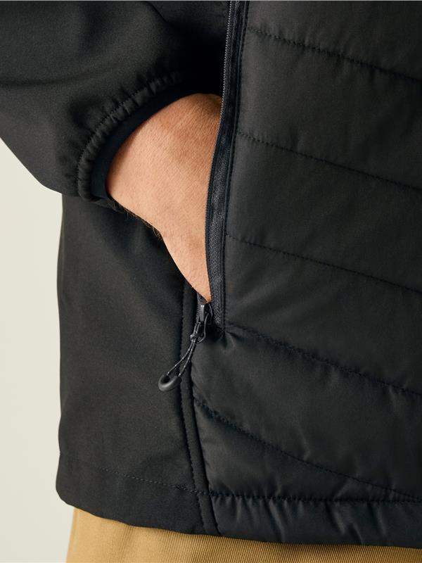 Regatta Professional Pro Universal Hybrid Jacket Adult in Black/Ash