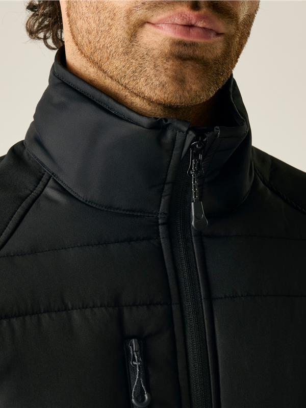 Regatta Professional Pro Universal Hybrid Jacket Adult in Black/Ash