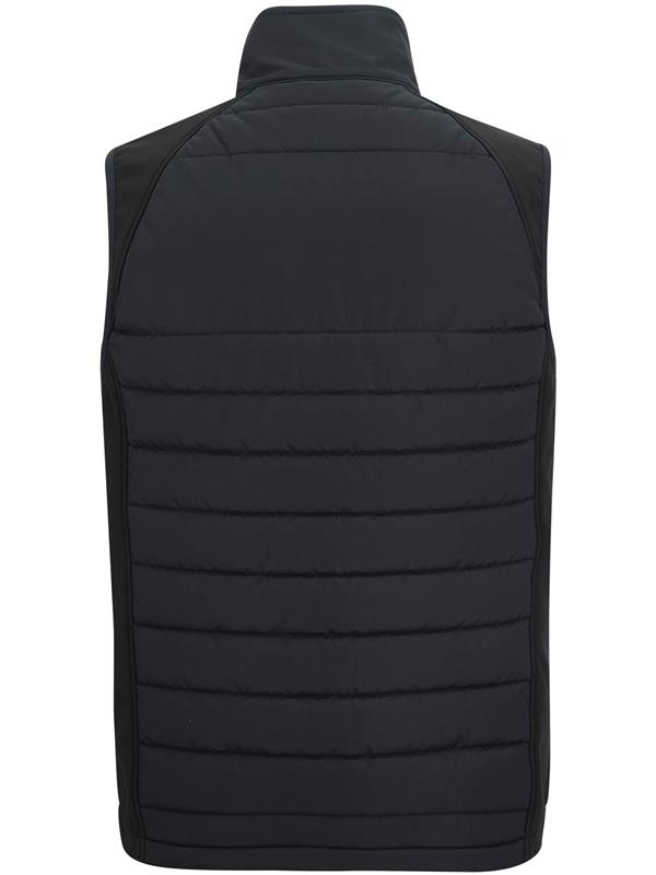 Regatta Professional Pro Universal Hybrid Bodywarmer Adult in Black/Orange Pop
