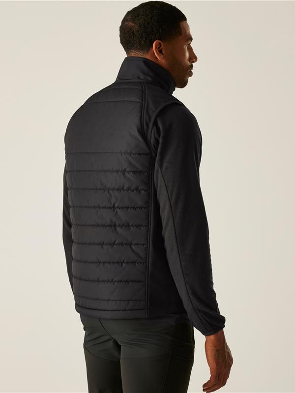Regatta Professional Pro Universal Hybrid Bodywarmer Adult in Black/Classic Red