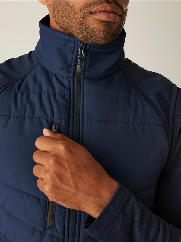 Regatta Professional Pro Universal Hybrid Bodywarmer Adult in Navy/Ash