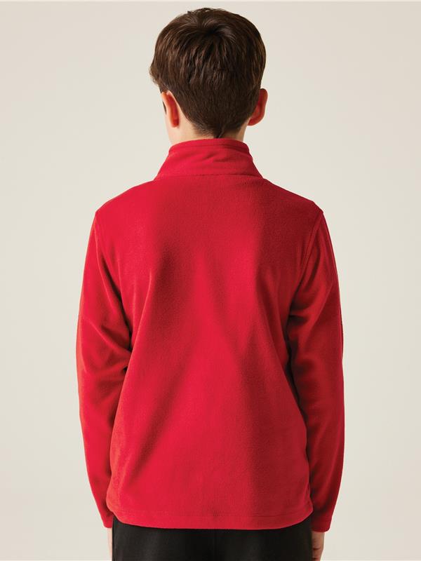 Regatta Professional Brigade II 170 Fleece FZ Kids in Classic Red