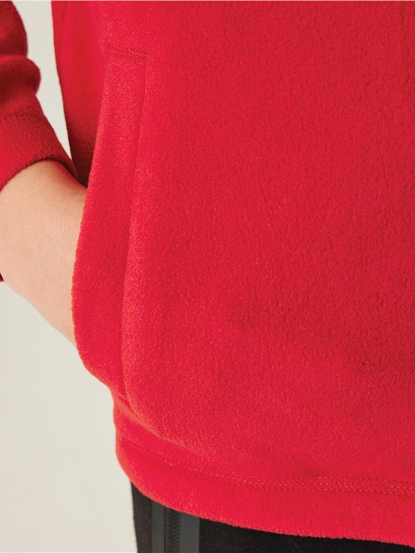Regatta Professional Brigade II 170 Fleece FZ Kids in Classic Red