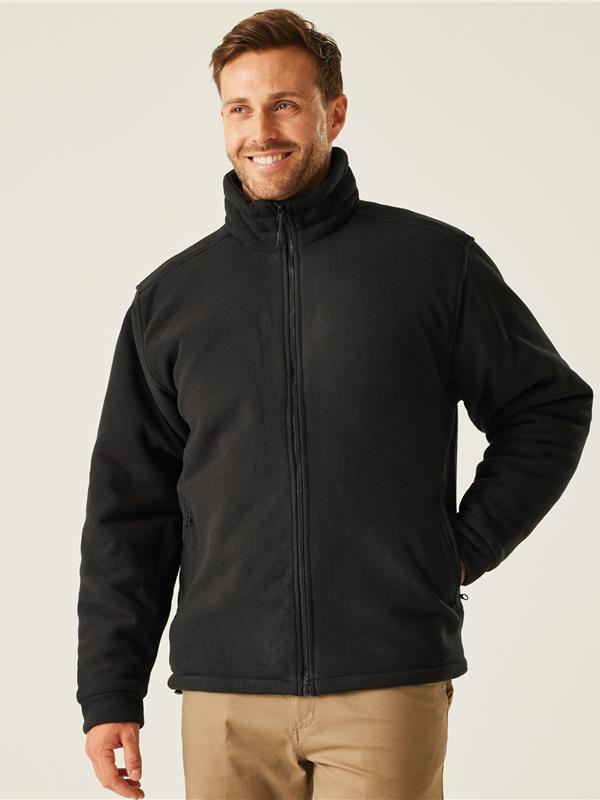Regatta Professional Asgard II 390 Padded Fleece FZ Adult in Black
