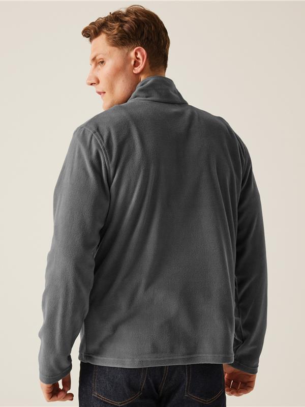 Regatta Professional Micro 170 Quarter Zip Fleece Adult in Seal Grey