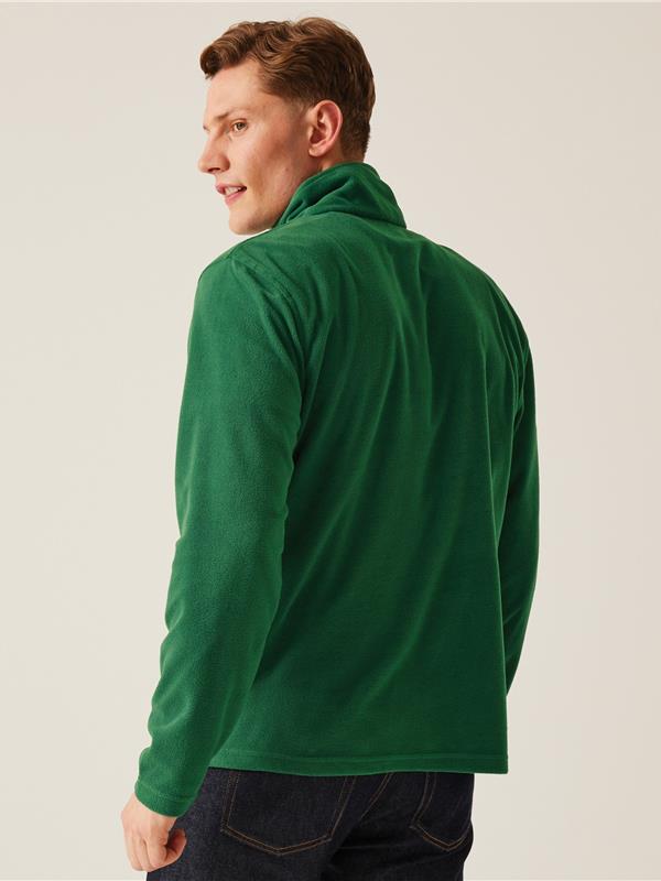 Regatta Professional Micro 170 Quarter Zip Fleece Adult in Bottle Green