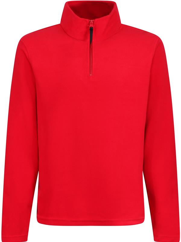 Regatta Professional Micro 170 Quarter Zip Fleece Adult in Classic Red
