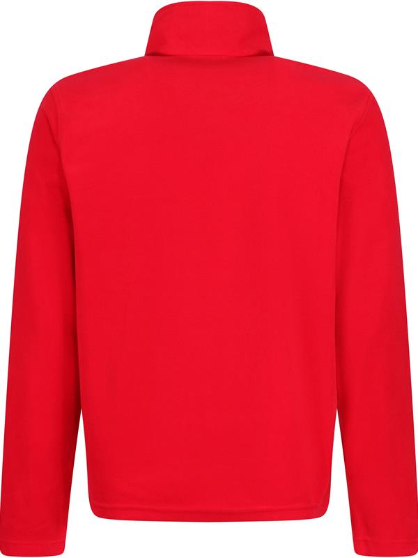 Regatta Professional Micro 170 Quarter Zip Fleece Adult in Classic Red