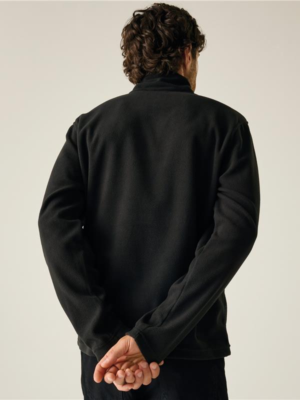 Regatta Professional Micro 170 Quarter Zip Fleece Adult in Black