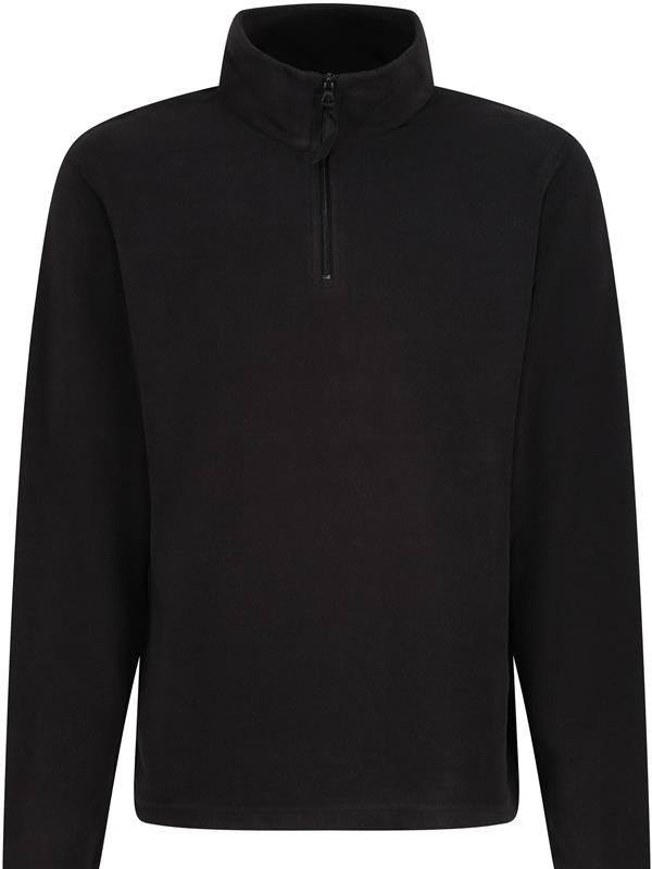 Regatta Professional Micro 170 Quarter Zip Fleece Adult in Black
