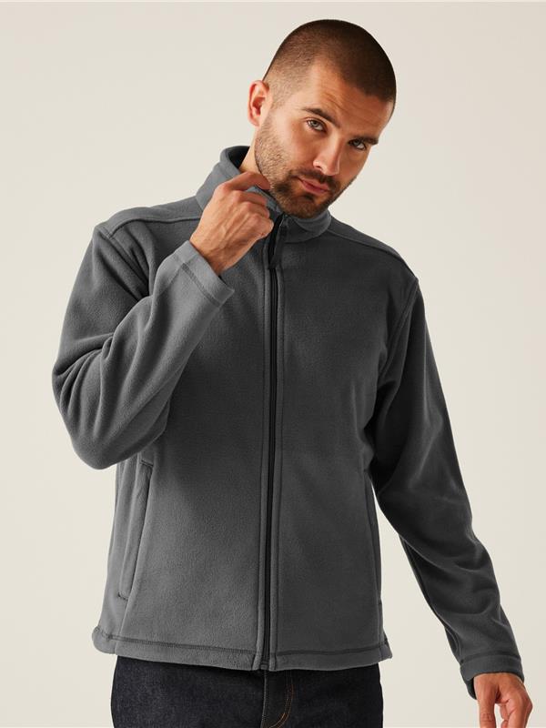 Regatta Professional Micro 210 Fleece FZ Adult in Seal Grey
