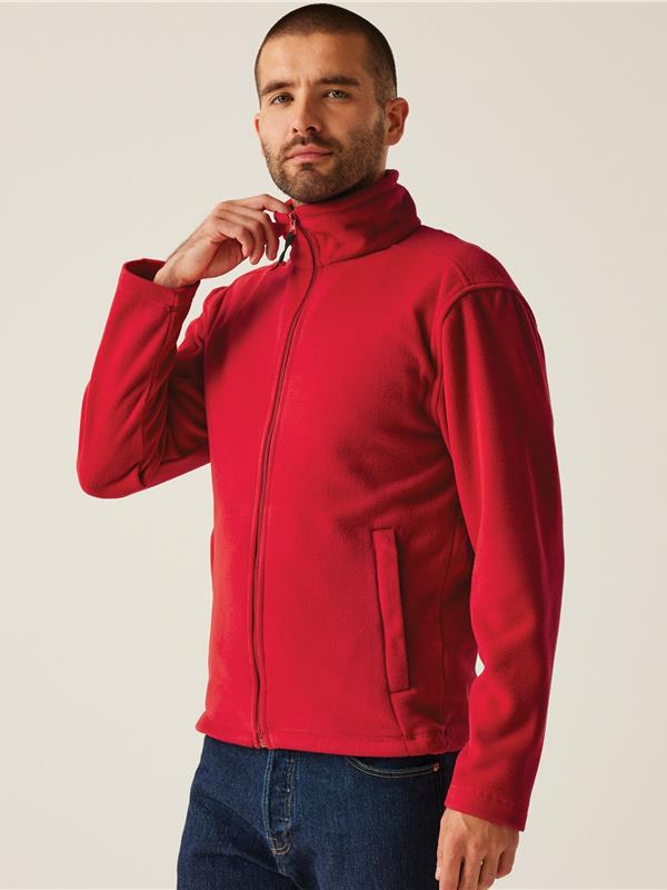 Regatta Professional Micro 210 Fleece FZ Adult in Classic Red