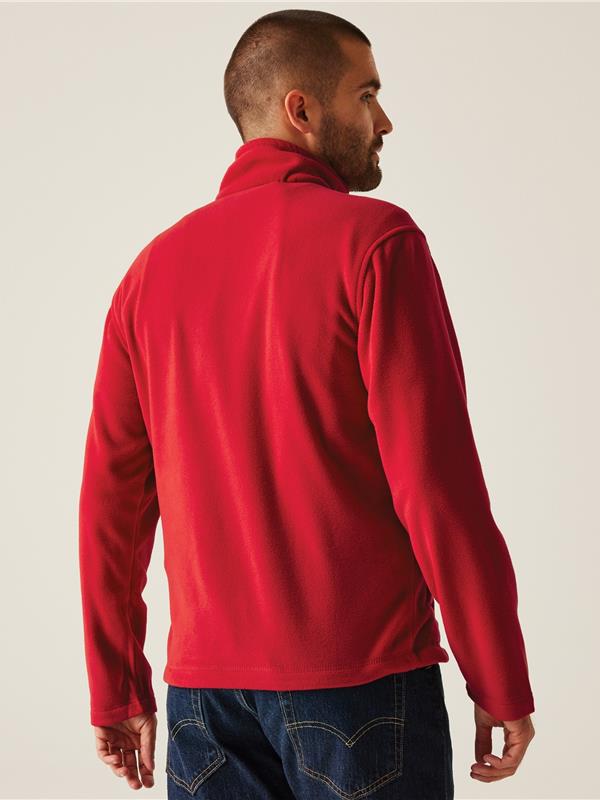 Regatta Professional Micro 210 Fleece FZ Adult in Classic Red