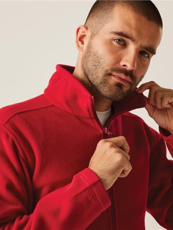 Regatta Professional Micro 210 Fleece FZ Adult in Classic Red
