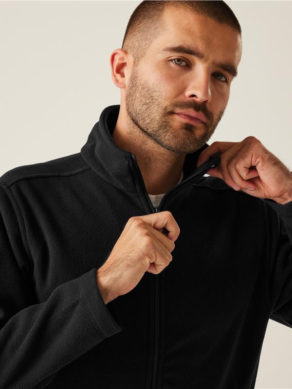 Regatta Professional Micro 210 Fleece FZ Adult in Black