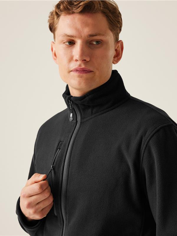 Regatta Honestly Made Recycled 280 Fleece FZ Adult in Black