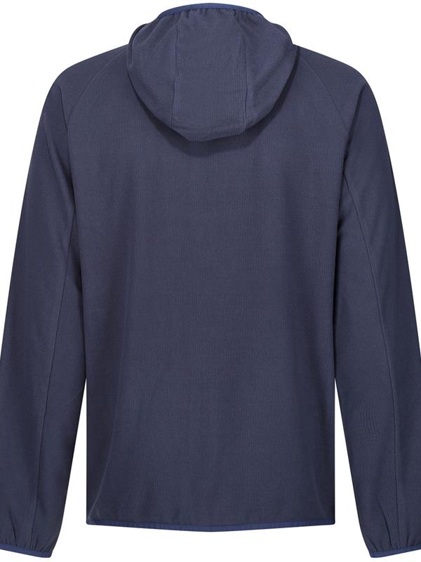 Regatta Professional Navigate 180 Hooded Fleece FZ Adult in Navy/Seal Grey