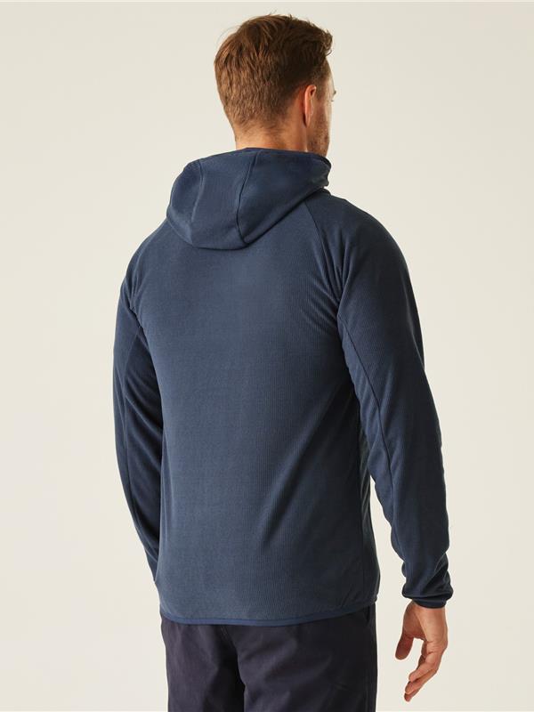 Regatta Professional Navigate 180 Hooded Fleece FZ Adult in Navy/French Blue
