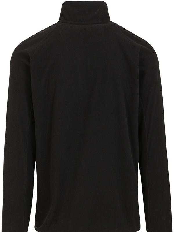 Regatta Professional Navigate 180 Quarter Zip Fleece Adult in Black/Orange Pop