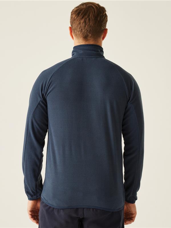 Regatta Professional Navigate 180 Quarter Zip Fleece Adult in Navy/Seal Grey