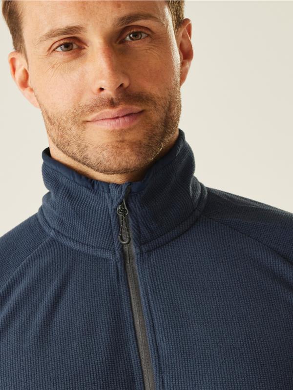 Regatta Professional Navigate 180 Quarter Zip Fleece Adult in Navy/Seal Grey