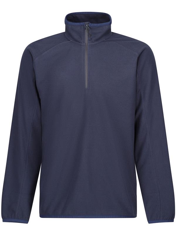 Regatta Professional Navigate 180 Quarter Zip Fleece Adult in Navy/Seal Grey