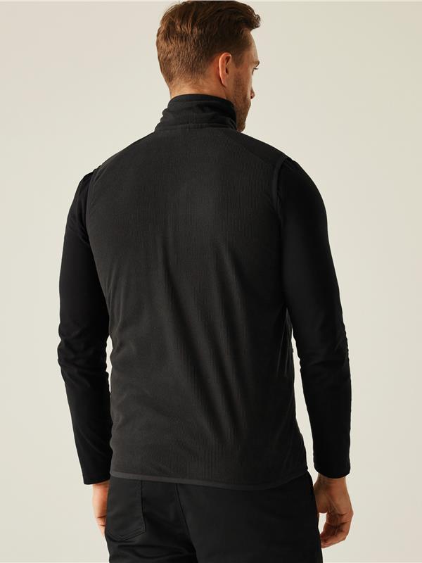 Regatta Professional Navigate 180 Fleece Bodywarmer Adult in Black/Seal Grey