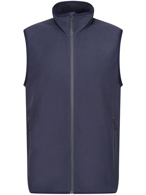 Regatta Professional Navigate 180 Fleece Bodywarmer Adult in Navy/Seal Grey