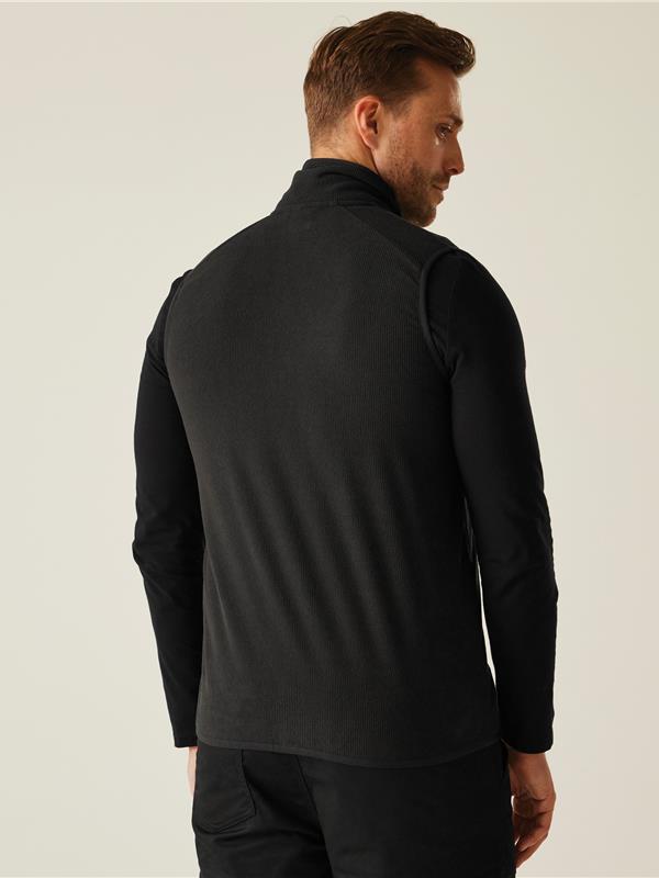 Regatta Professional Navigate 180 Fleece Bodywarmer Adult in Black/New Royal