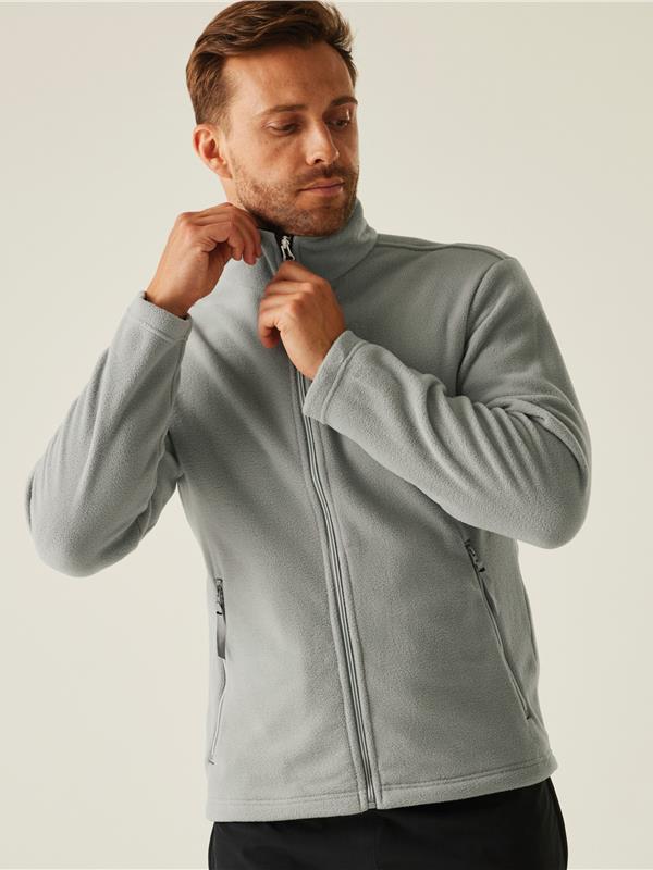 Regatta Professional Ascender 250 Fleece FZ Adult in Mineral Grey/Black