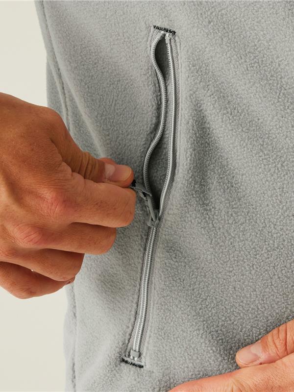 Regatta Professional Ascender 250 Fleece FZ Adult in Mineral Grey/Black