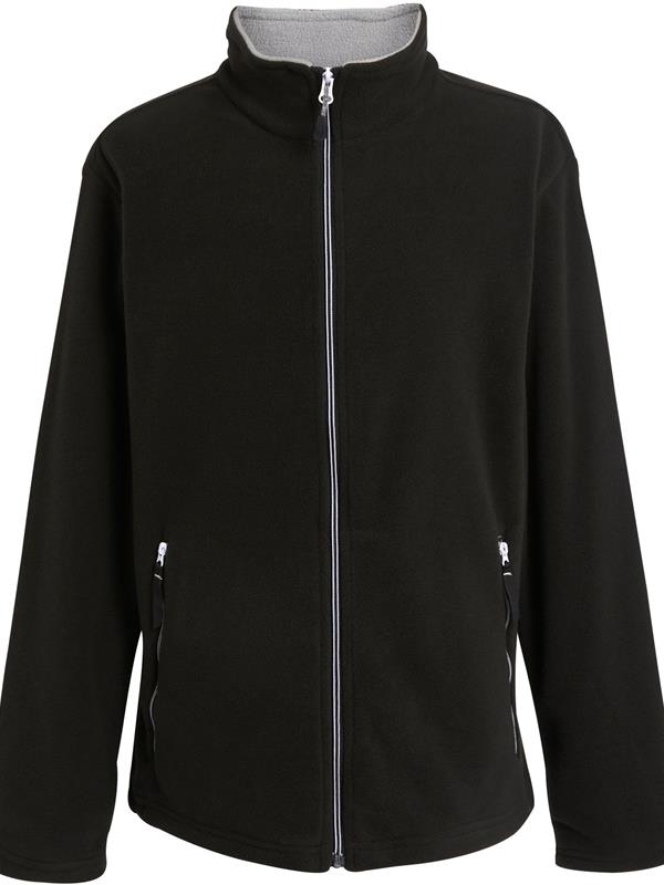 Regatta Professional Ascender 250 Fleece FZ Adult in Black/Mineral Grey