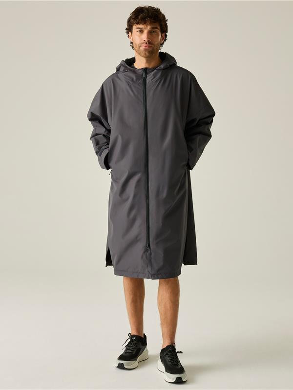 Regatta Professional Pro Changing Robe Insulated Adult in Slate Grey/Black