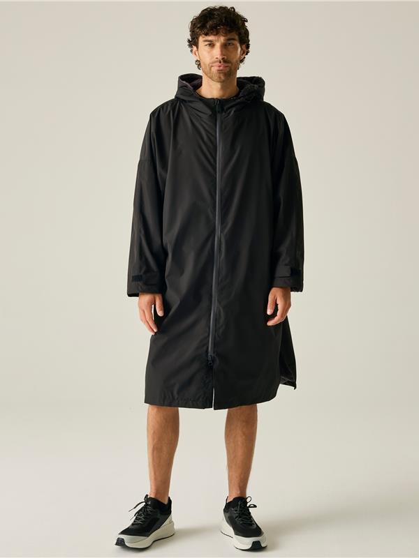 Regatta Professional Pro Changing Robe Insulated Adult in Black/Slate Grey