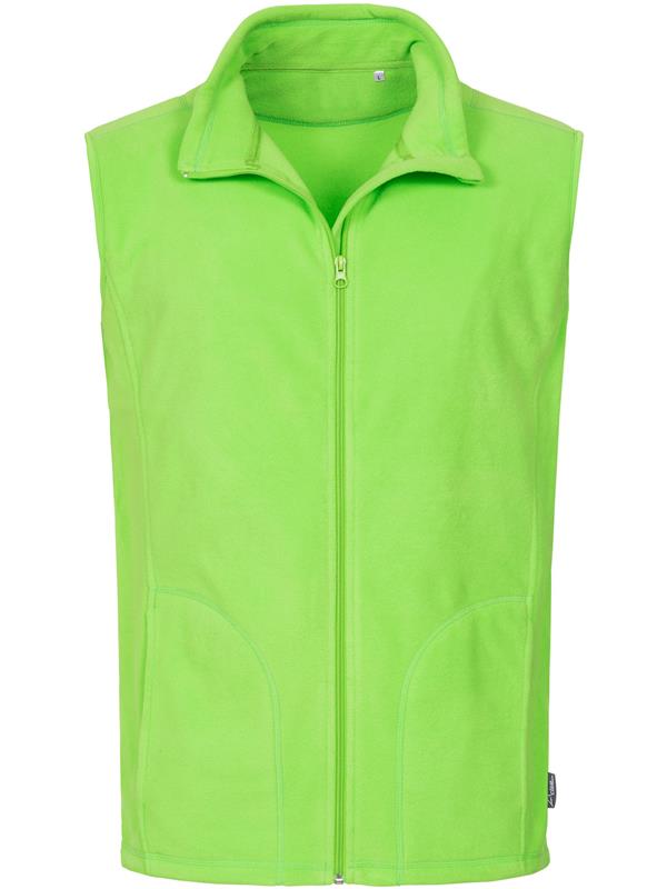 Stedman Classic 220 Fleece Bodywarmer Adult in Kiwi