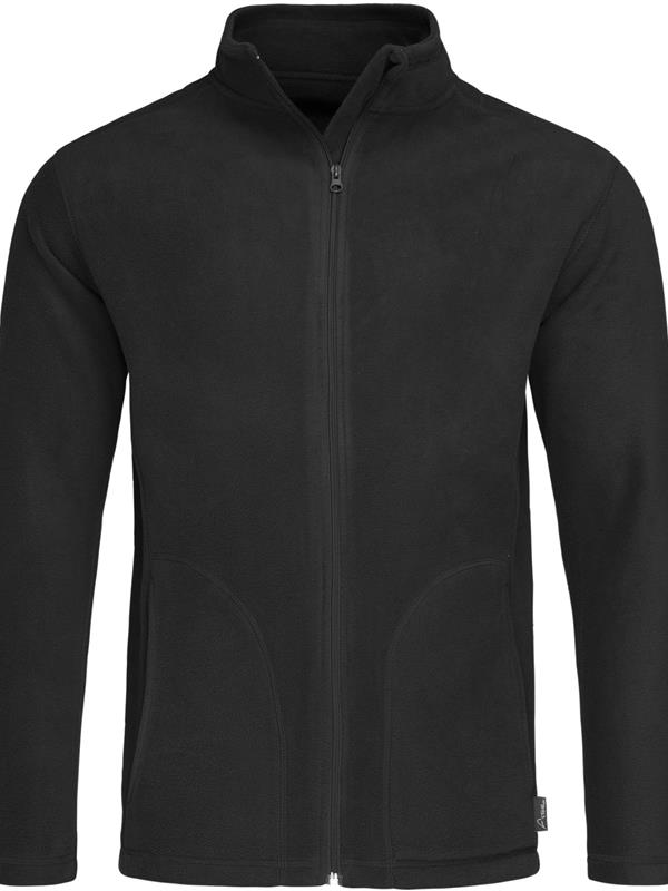 Stedman Classic 220 Fleece FZ Adult in Black Opal