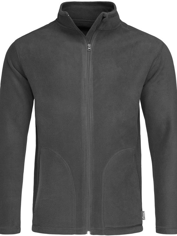 Stedman Classic 220 Fleece FZ Adult in Grey Steel