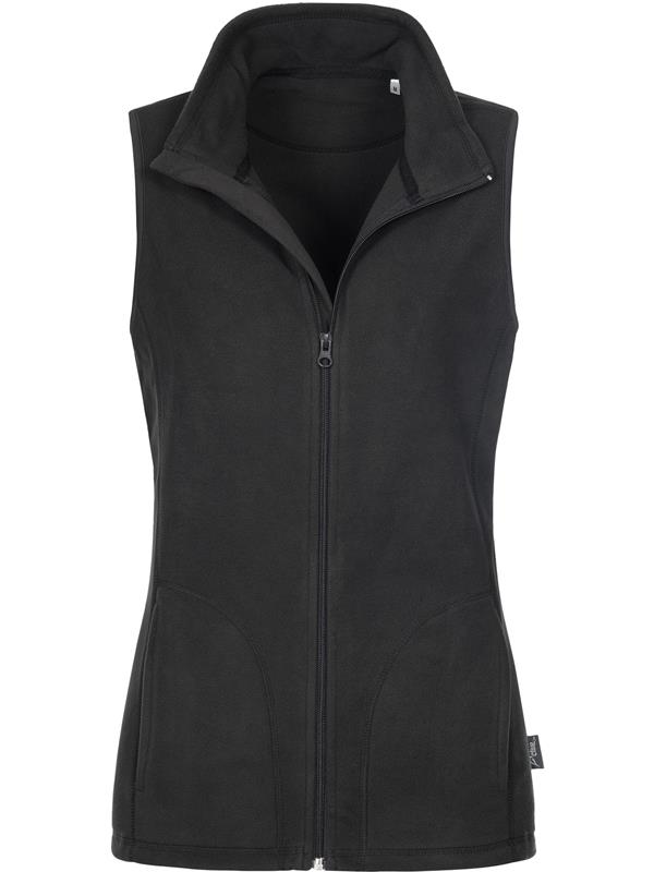 Stedman Classic 220 Fleece Bodywarmer Ladies in Black Opal